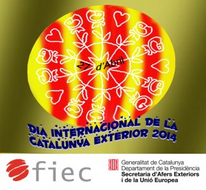 Cartell del Dia Internacional de la Catalunya Exterior 2014